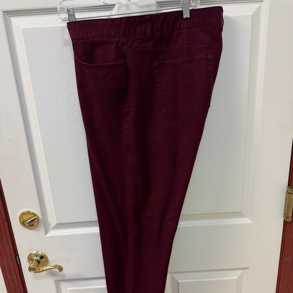 Chaps. Ralph Lauren  Burgendy/Wine jeans. Size 20W